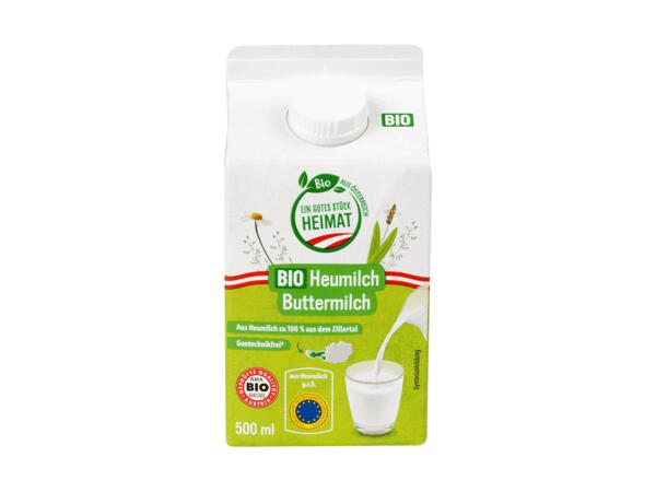 Heumilch Buttermilch