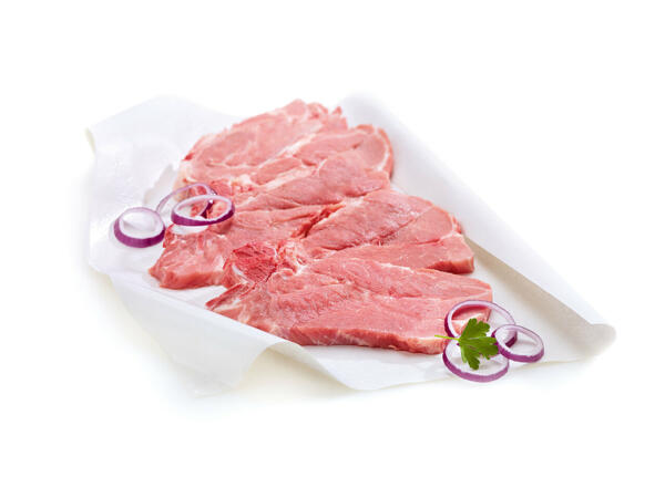 Côtes de porc au spiringue