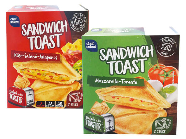 CHEF SELECT Sandwichtoast gefüllt