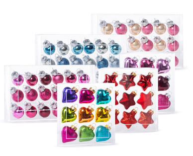 Mini-Glasweihnachts- schmuck