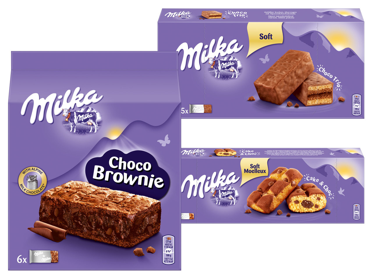 MILKA Mini-Kuchen