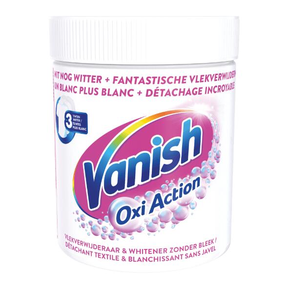 Vanish Oxi Action colour of base wit poeder