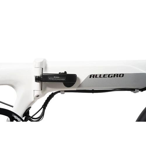ALLEGRO E-Clips II AFU°02 Fold, Purewhite + Silverado, 33 cm