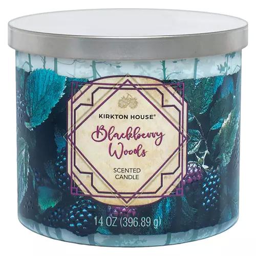 3 Wick Scented Candle - Blackberry Woods, 14 oz