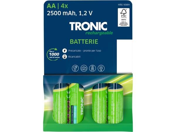 Rechargeable batterie, 4 pieces