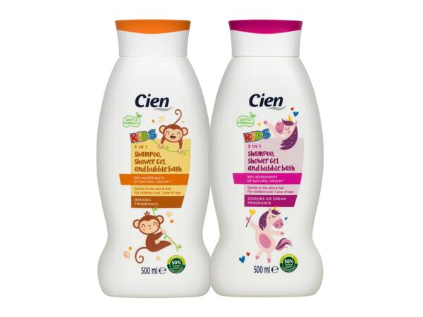 ŠAMPON, SPRCHOVÝ GEL, PĚNA PRO DĚTI 3V1