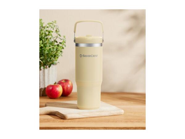 Silvercrest Beige Stainless Steel Insulated Mug