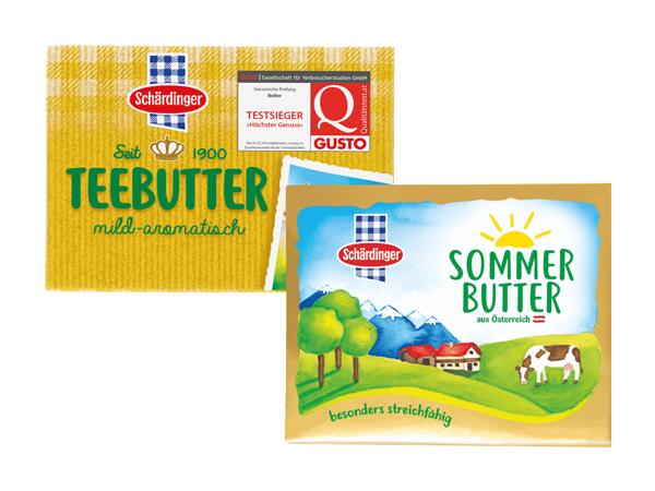 Sauerrahm- oder Sommerbutter