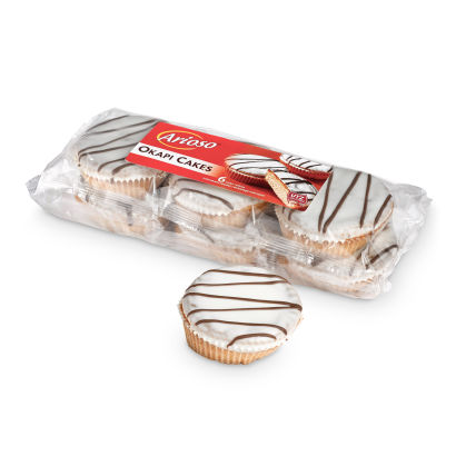 Gâteaux Okapi, 6 pcs