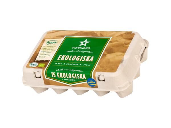 Stjärnägg Ekologiska ägg