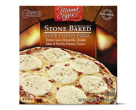 Mama Cozzi's Pizza Kitchen 
 Stone Baked Pizza Four Cheese or Veggie