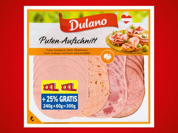 Puten-Aufschnitt