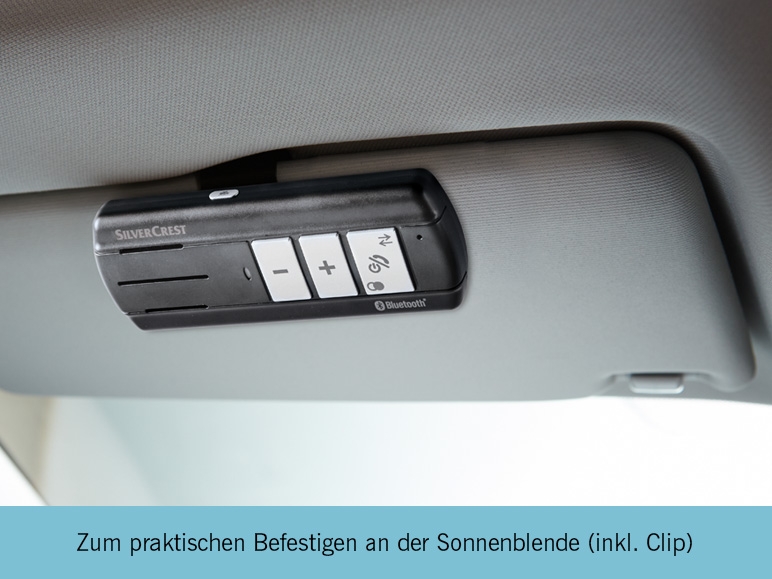 SILVERCREST(R) Bluetooth-Freisprechanlage