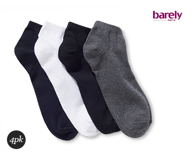 Men's Low Cut Ped Sock 4pk