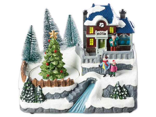 LED-Weihnachtsdorf