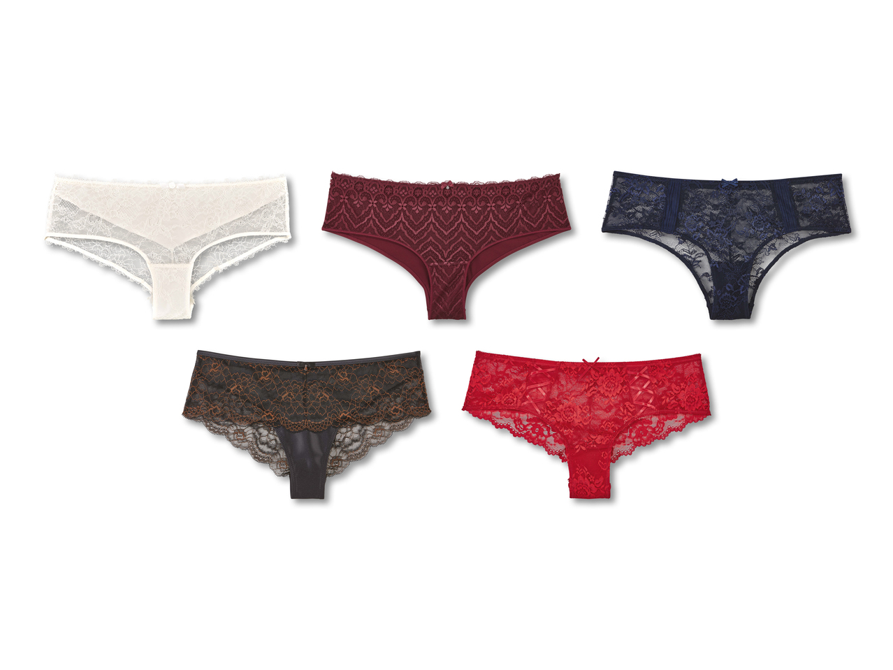 Hipsters en dentelle, lot de 21
