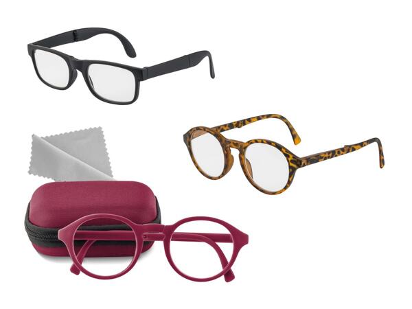 Lunettes de lecture pliables avec étui