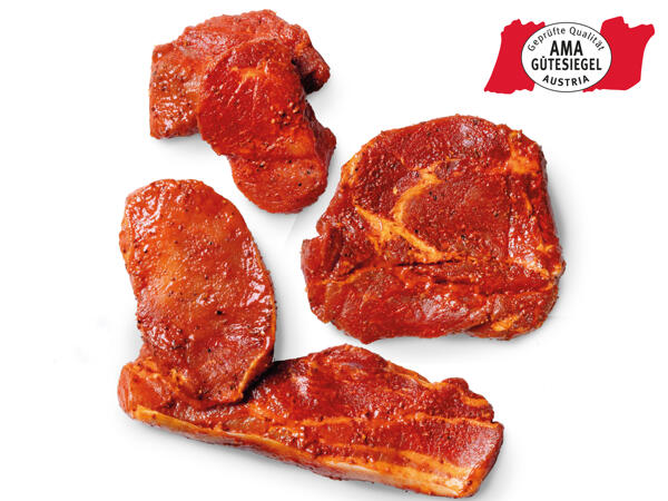 Frischer Grillmix mariniert