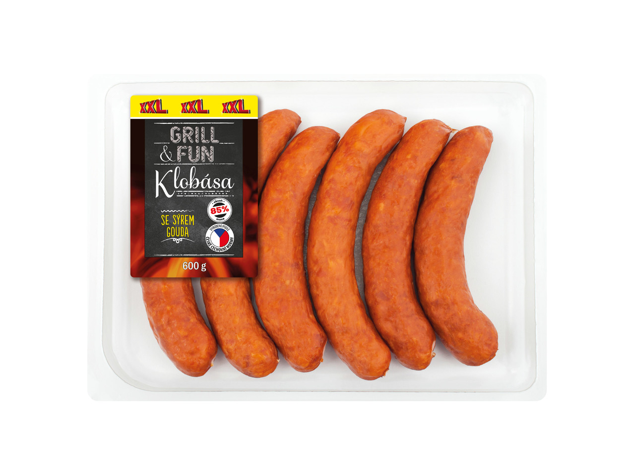 GRILOVACÍ KLOBÁSA XXL