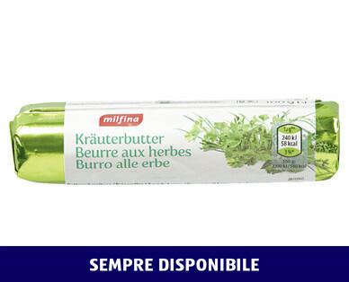 MILFINA 
 BURRO ALLE ERBE