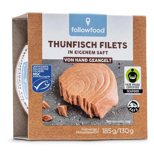 FOLLOWFISH Thunfischfilet, Pur