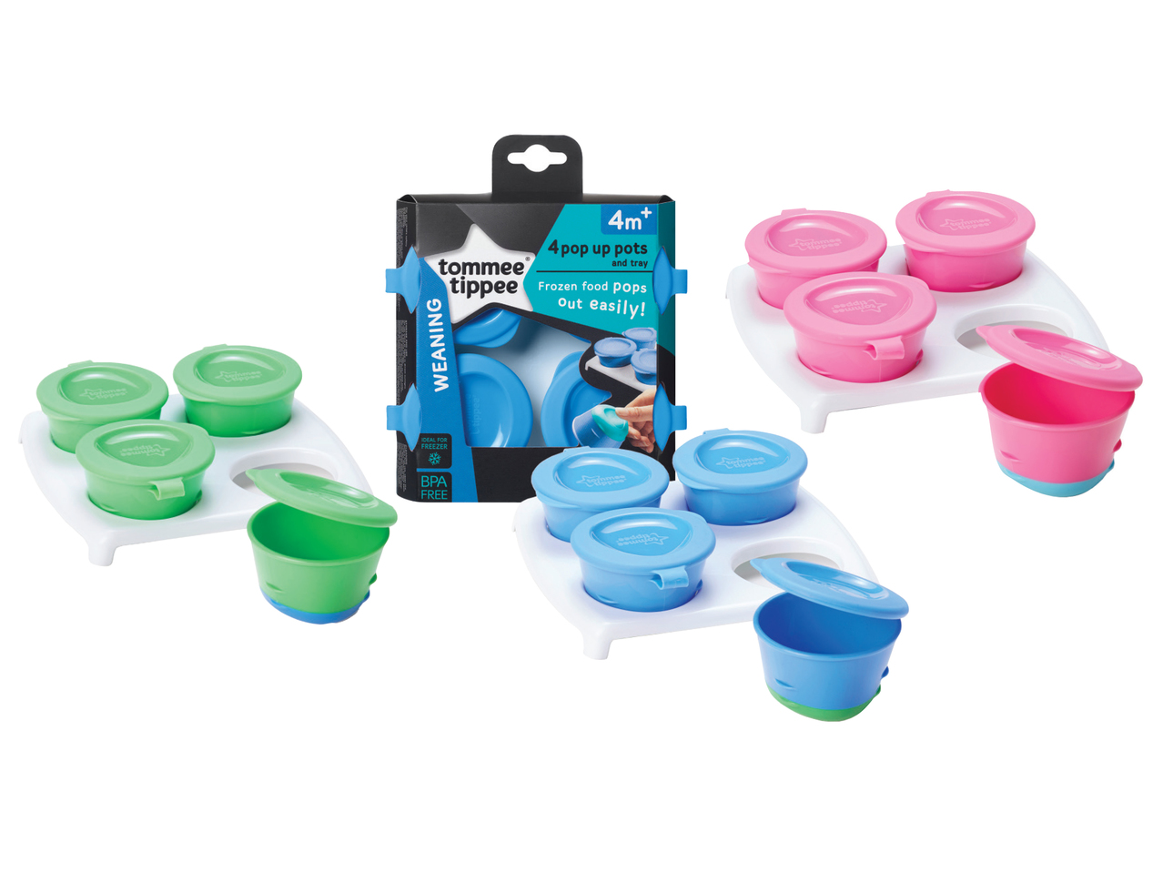 TOMMEE TIPPEE(R) Pop-Up Freezer Pots