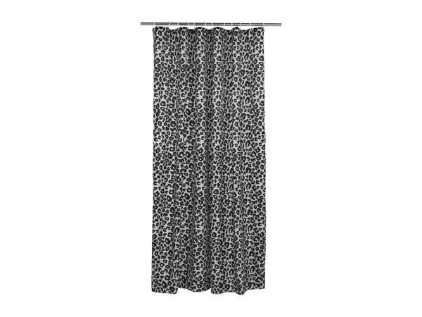 Livarno Shower Curtain With Leopard Print