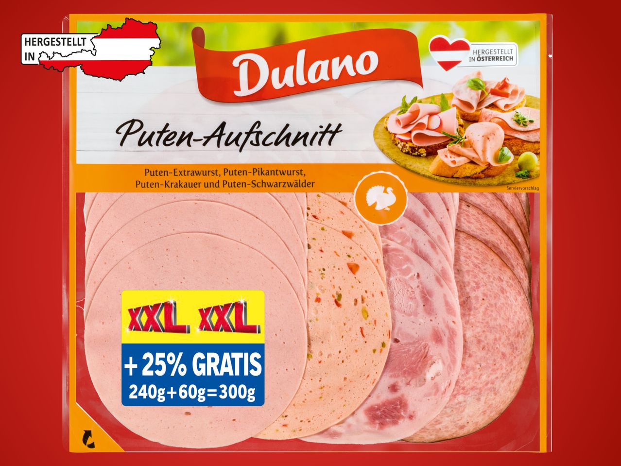 Puten-Aufschnitt