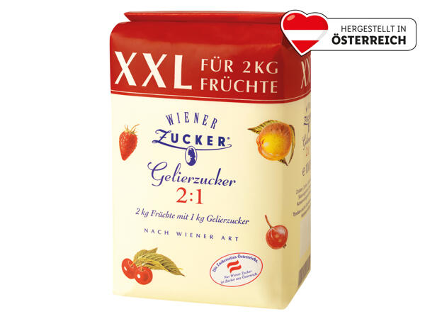 Wiener Zucker Gelierzucker 2:1