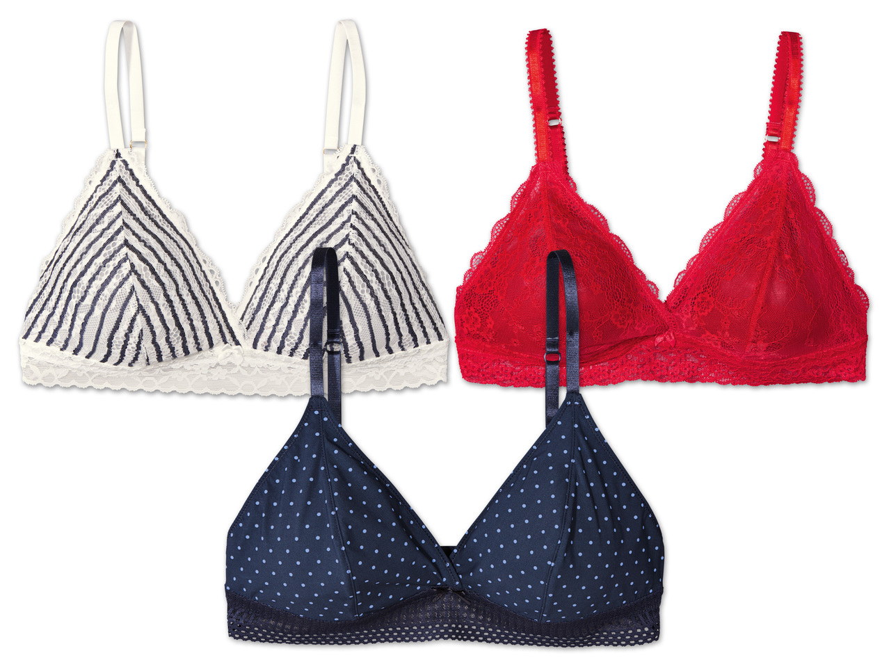 ESMARA LINGERIE(R) Damen Spitzen-Triangel BH1