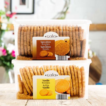 Biscuits en boîte de conservation