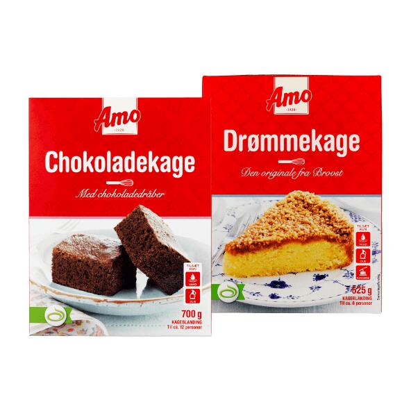 AMO 	 				Chokolade- eller drømmekage