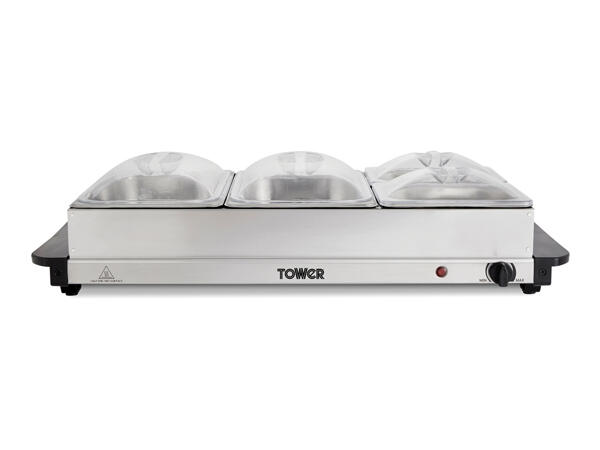 Tower 4-Section Buffet Server