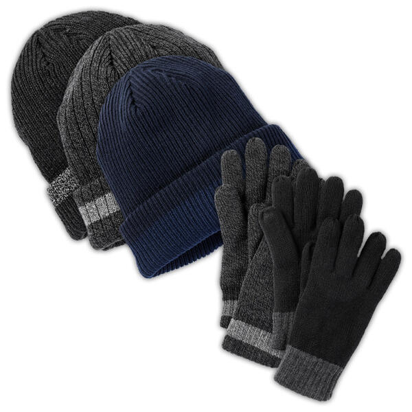 Strickmütze oder Handschuhe