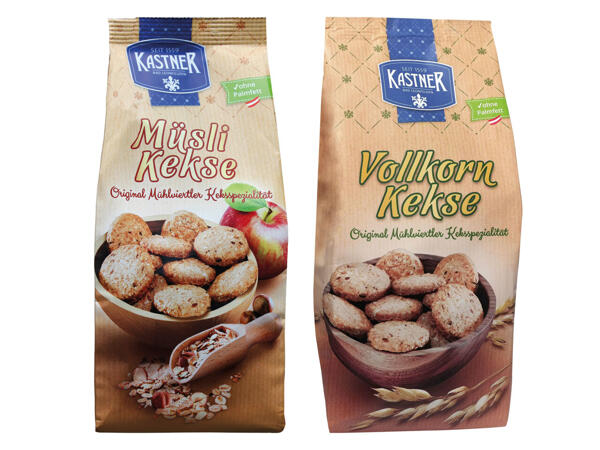 KASTNER Vollkornkekse oder Müsli Kekse