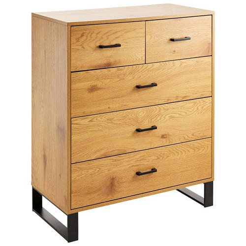 Industrial Chest Of 5 Drawers