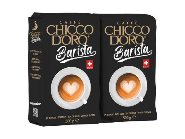 Café en grains Chicco d'Oro Barista lot de 2