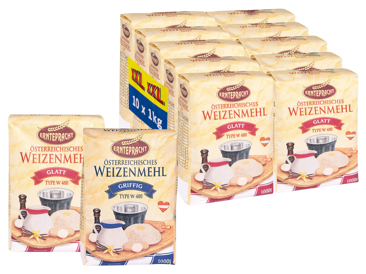 ERNTEPRACHT Weizenmehl