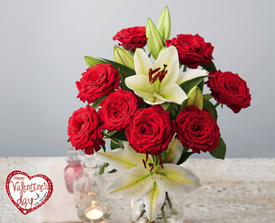 Rose and Lily Bouquet