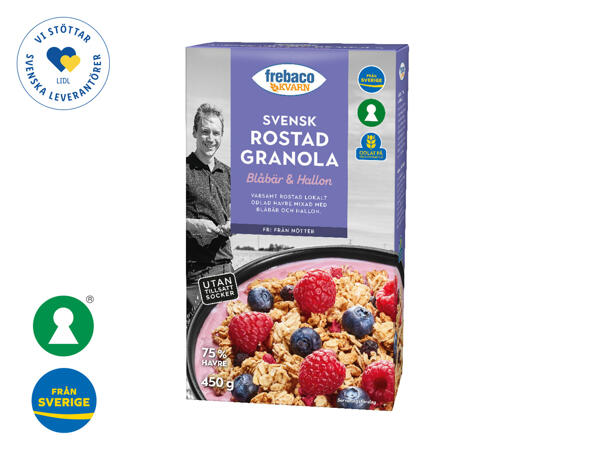 Frebaco svensk rostad granola