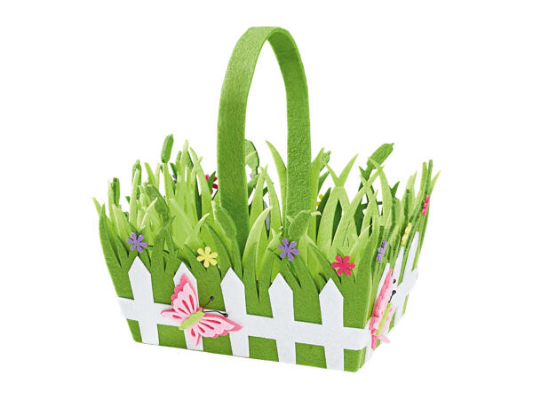 Livarno Home Easter Felt Basket