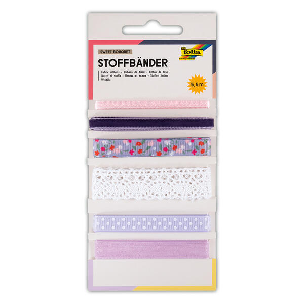 Stoffbänder 6er-Set