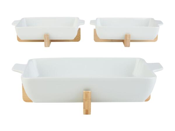 LIVARNO HOME(R) Ovnfast fad med bambusstativ