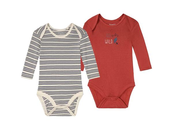 Baby bodysuits, 2 pieces