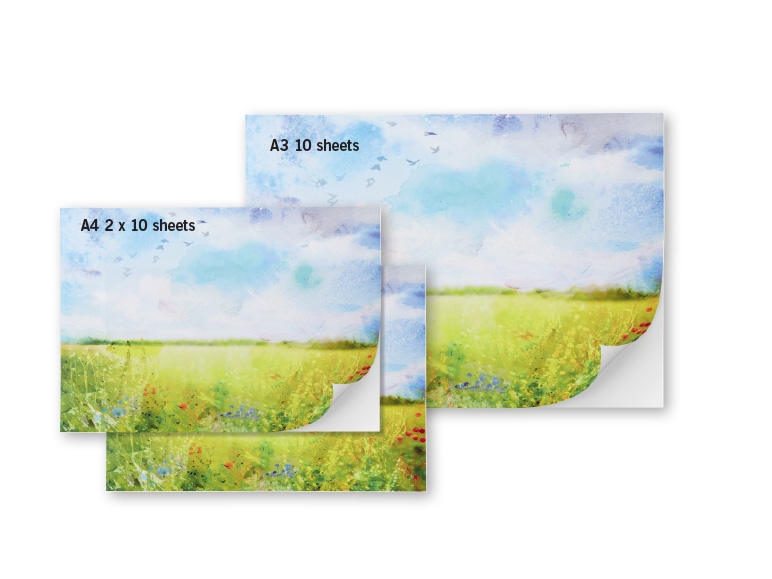 CRELANDO A4/A3 Canvas Sketch Pads