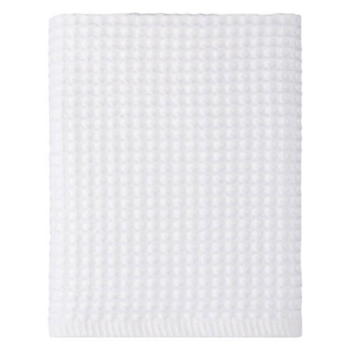 Super Soft Bath Towel - White Waffle