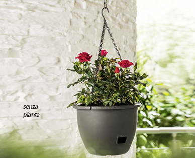 Vaso pensile con riserva d'acqua GARDENLINE(R)