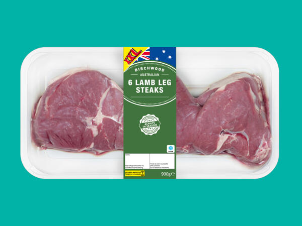 Birchwood 6 Lamb Leg Steaks