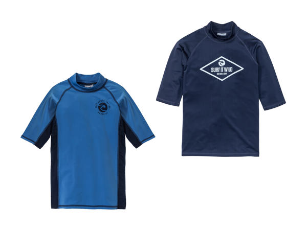 Tee-shirt de bain anti-UV pour garçon1