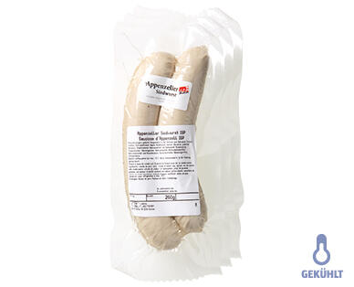 APPENZELLER SIEDWURST GEKOCHT IGP